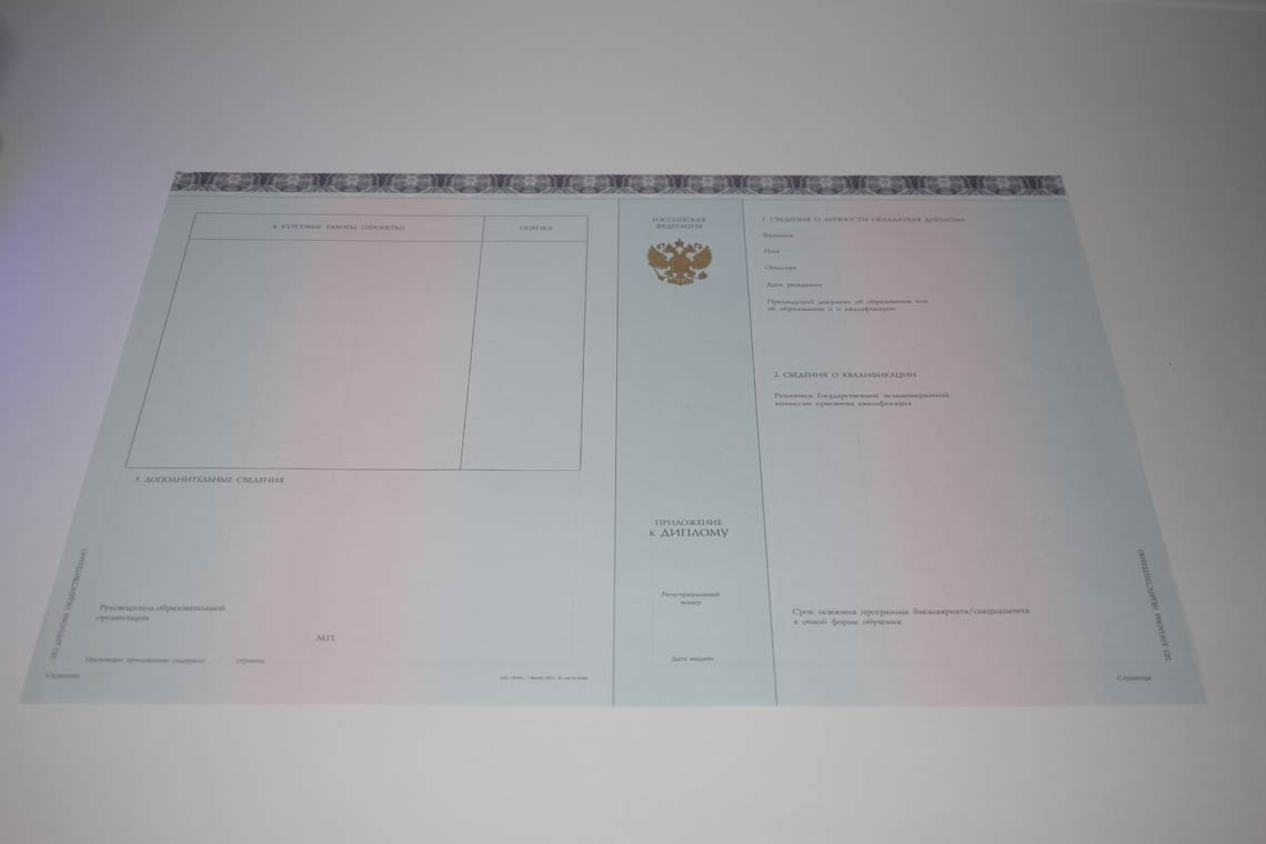 Диплом МГИМО 2014-2025 в Орске приложение